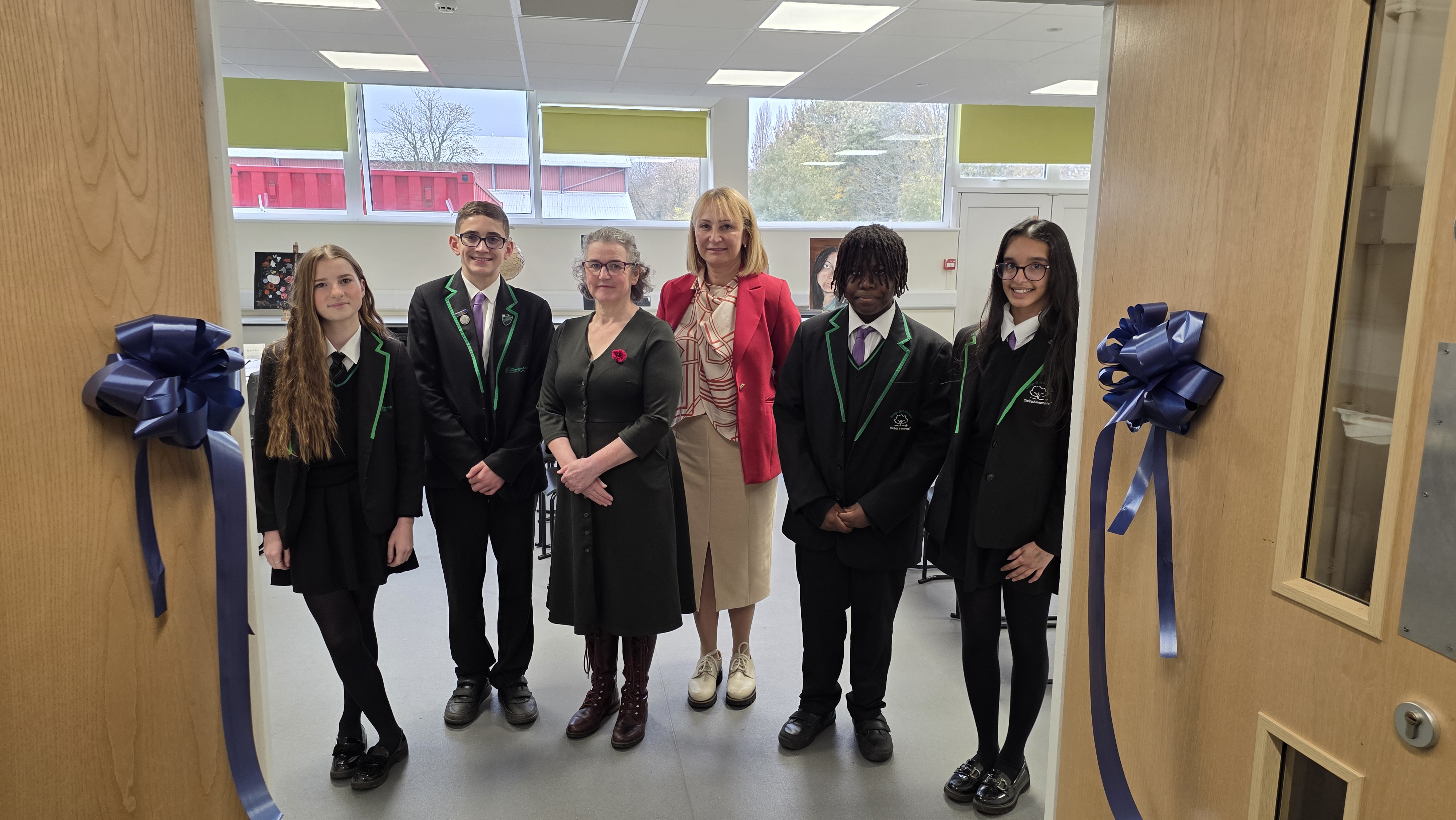 Official opening of our new science and art classrooms!