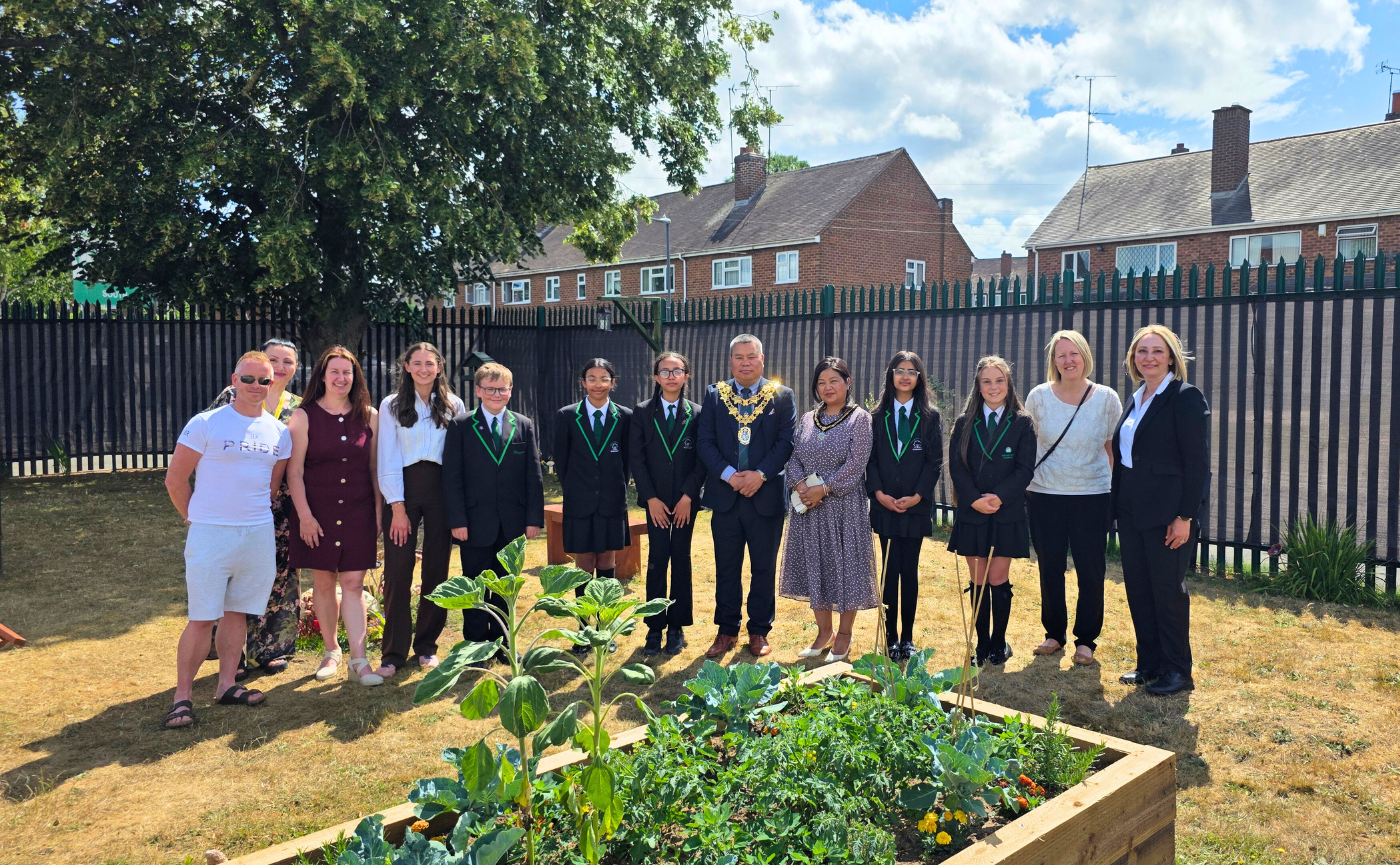 Opening of New Harmony Garden and Gym