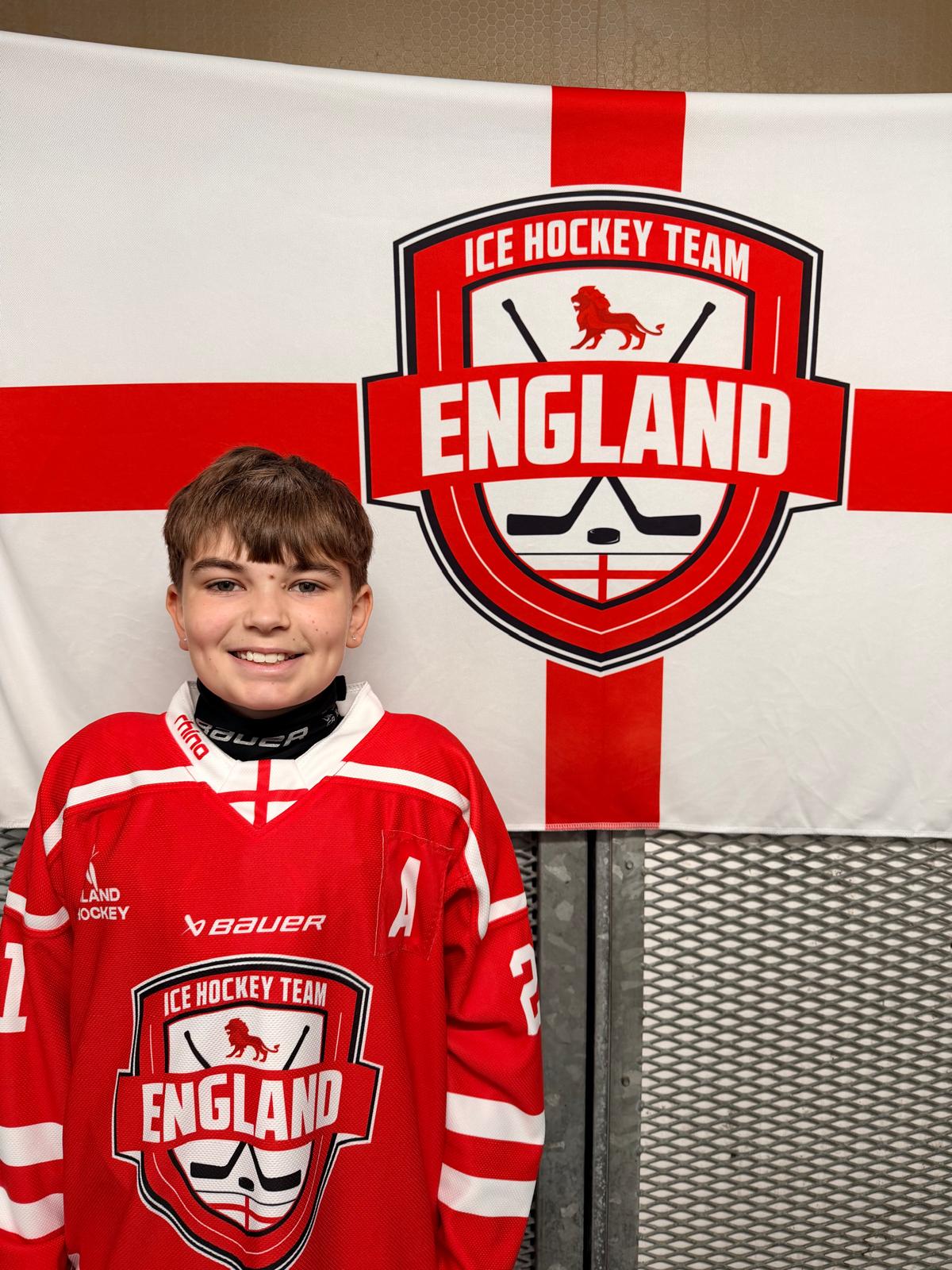 George Eliot Academy Celebrates Mylo Newell’s England Ice Hockey Success